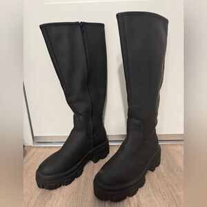 ASOS Women's Black Knee-High Boots